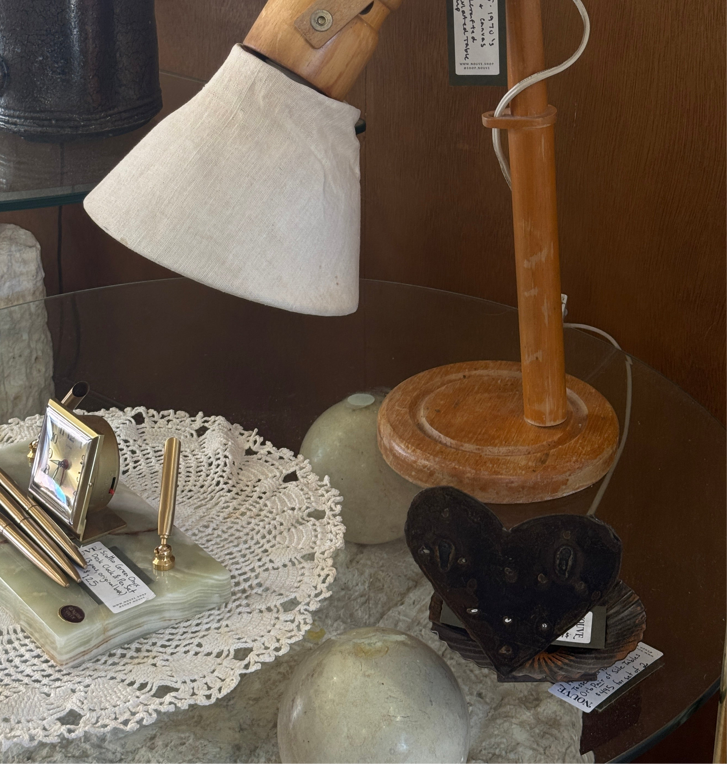 Handmade & Welded Heart Incense Rest/ Tea-light Candle