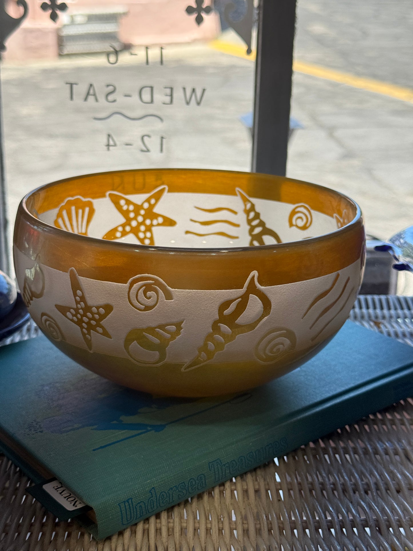 Rare Correia Art Glass Bowl signed & dated 1992, Limited Edition 26/200