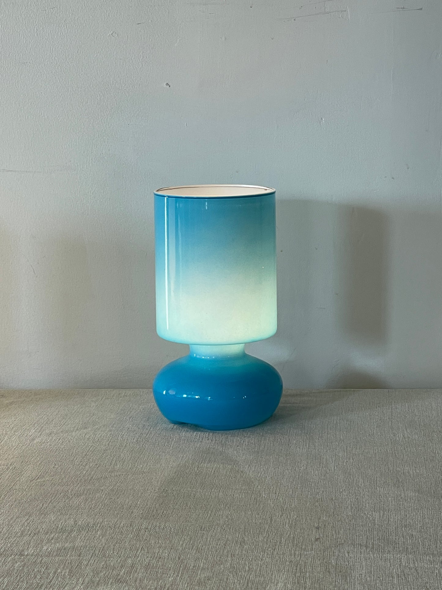 Vintage Blue Ikea Lykta Lamp
