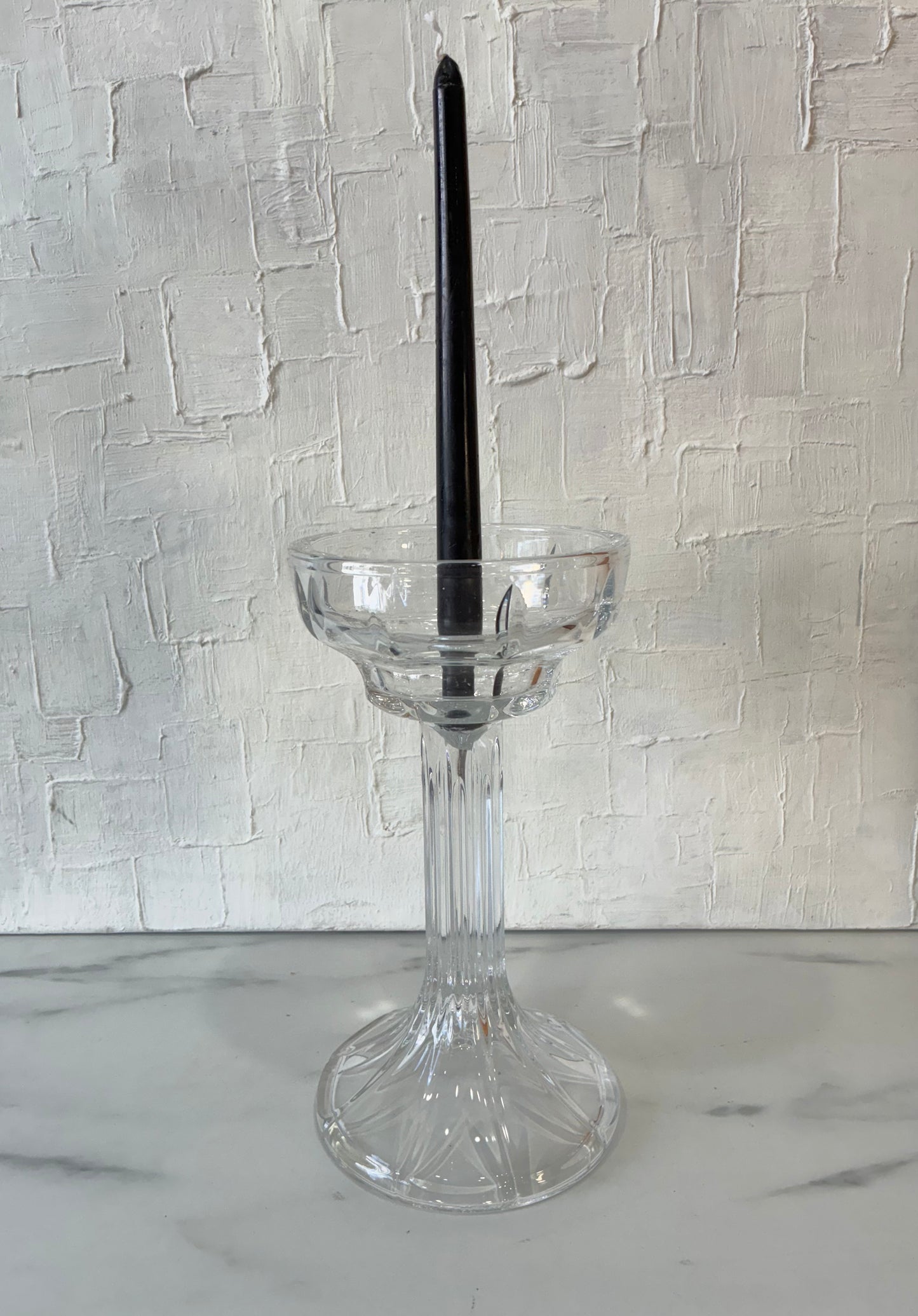 X-Large Crystal Halo Candle Holder Podium
