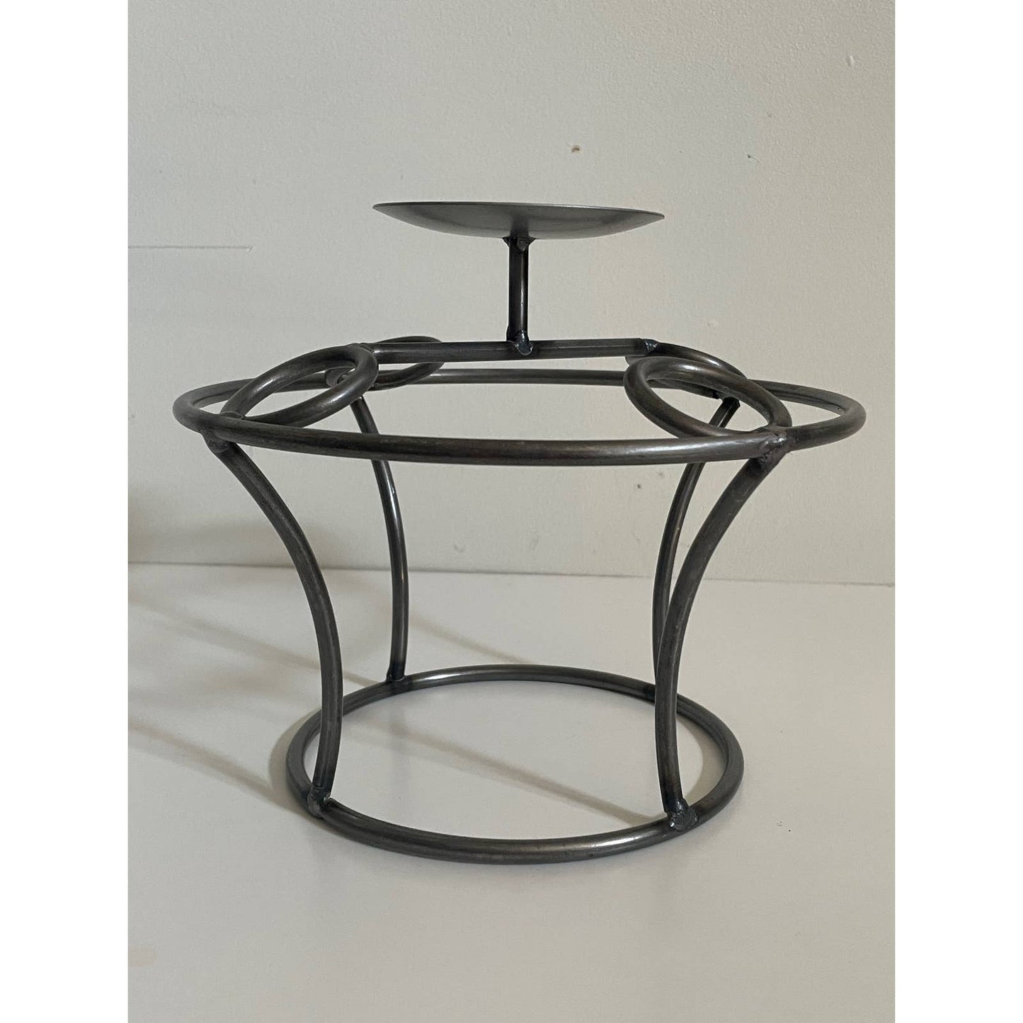 Welded Metal Candle Podium