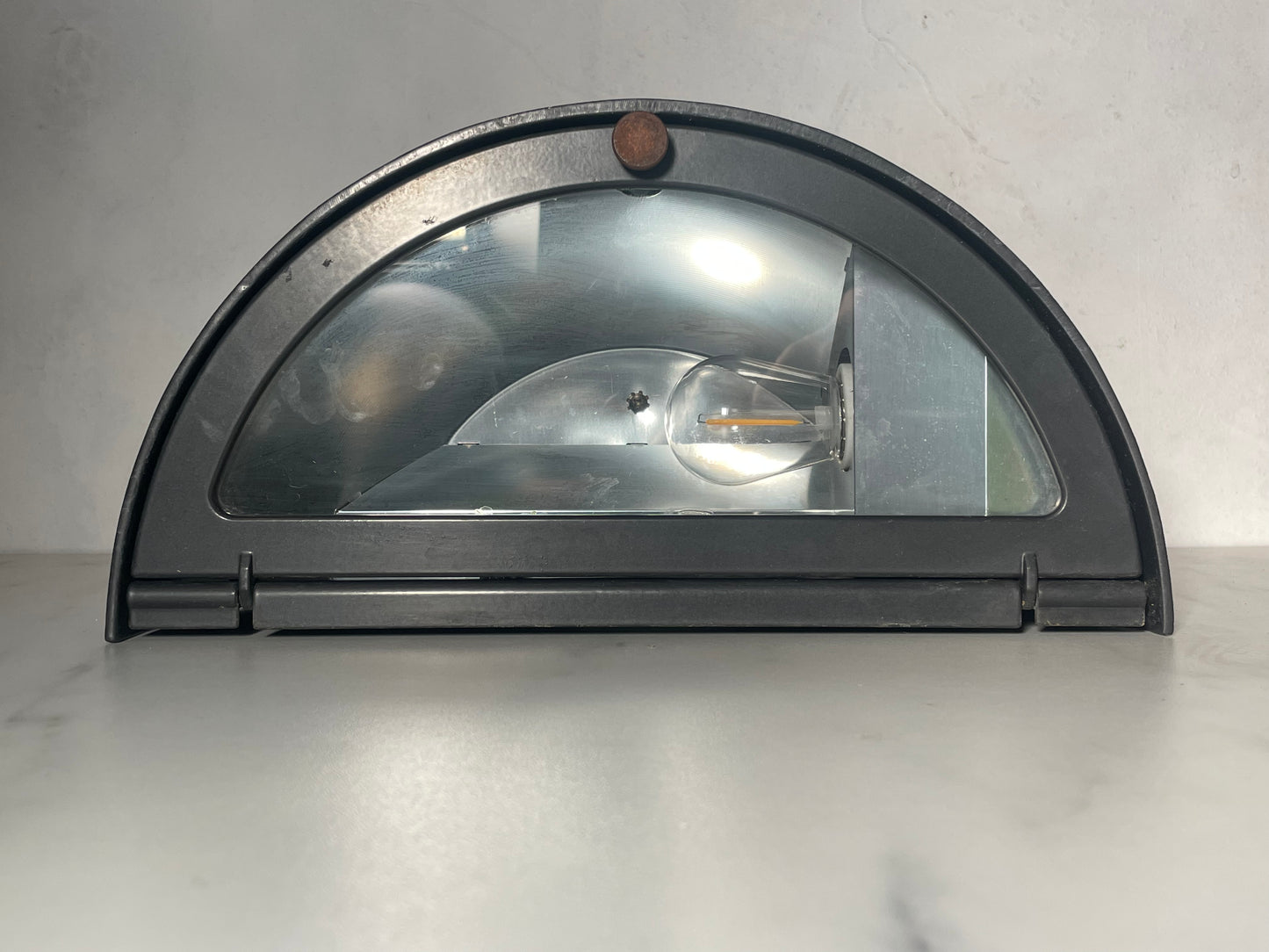 Vintage Crescent Dome Wall Sconces