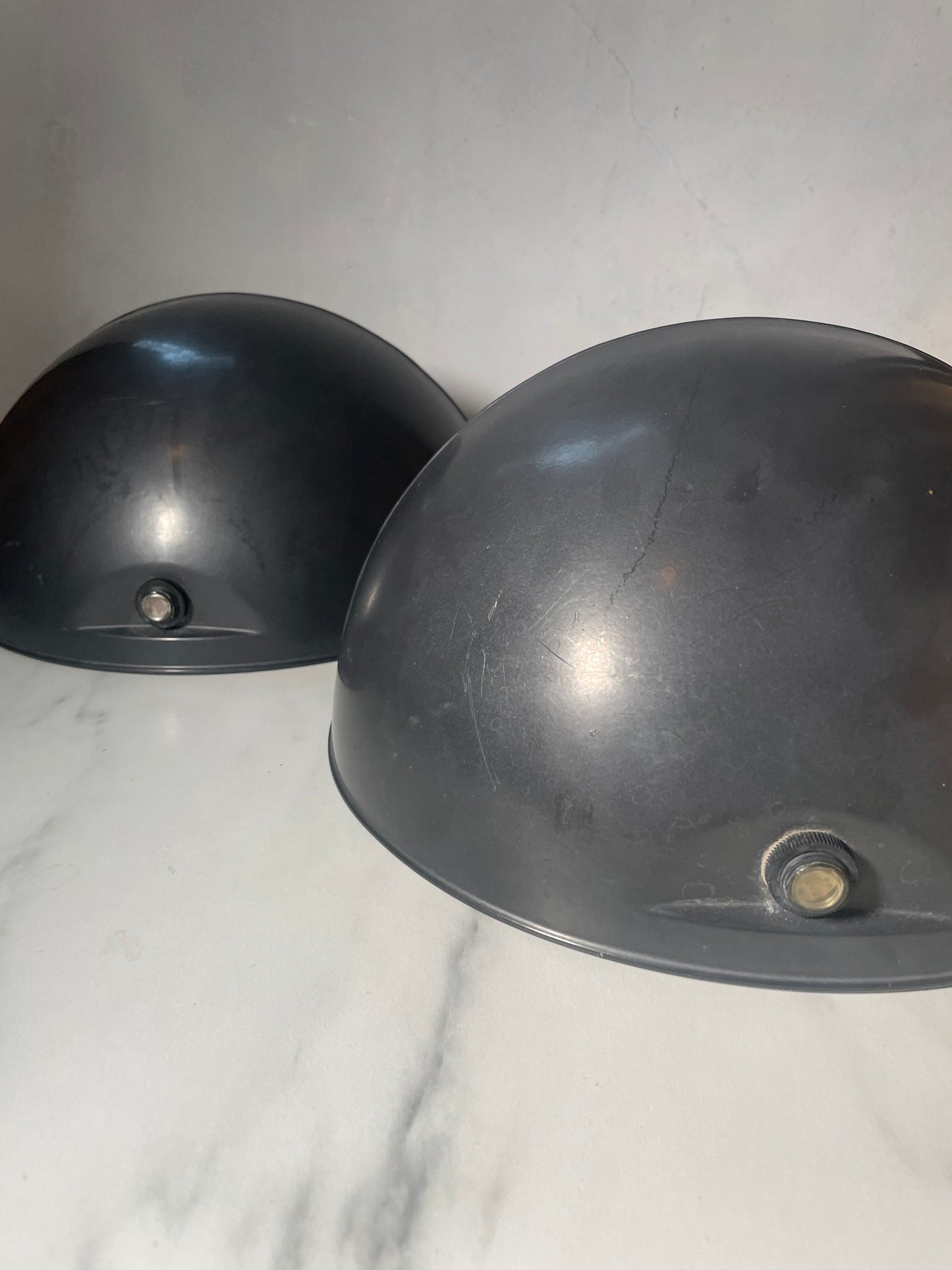 Vintage Crescent Dome Wall Sconces