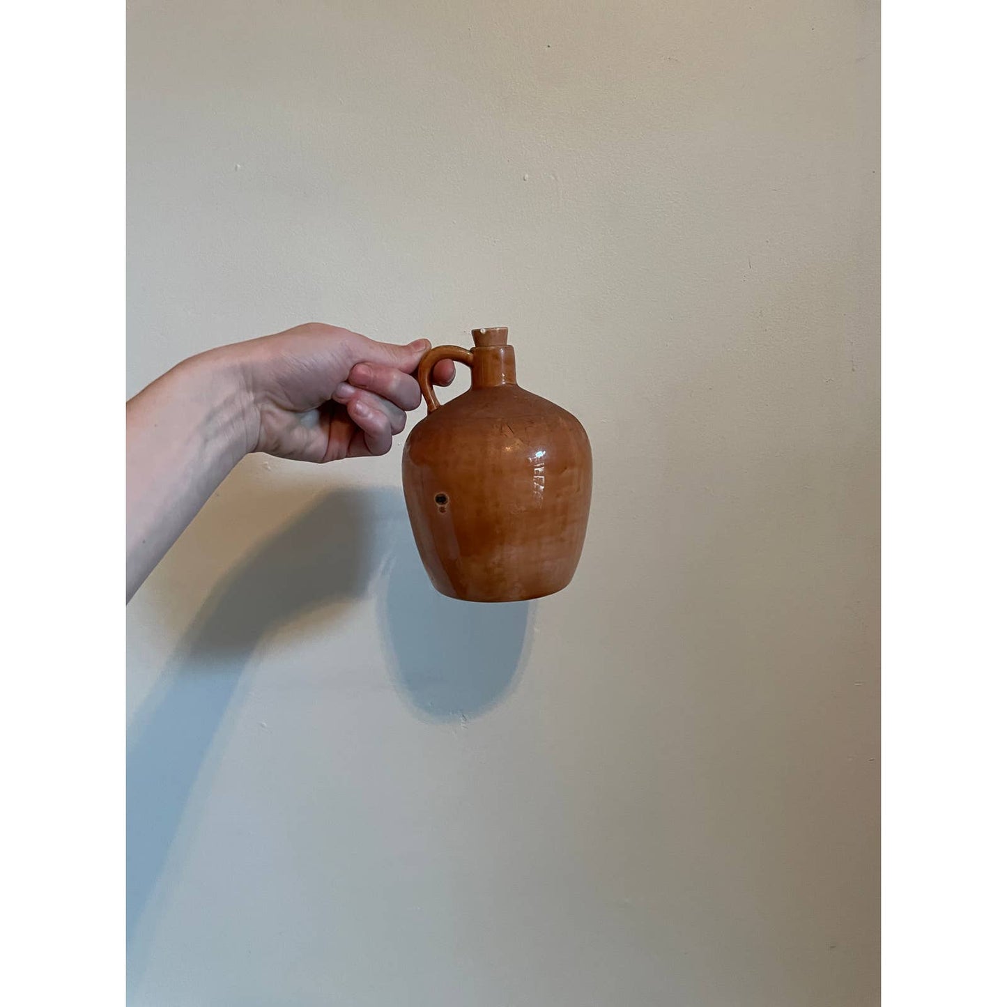 Handmade Rustic Jug with ceramic cork