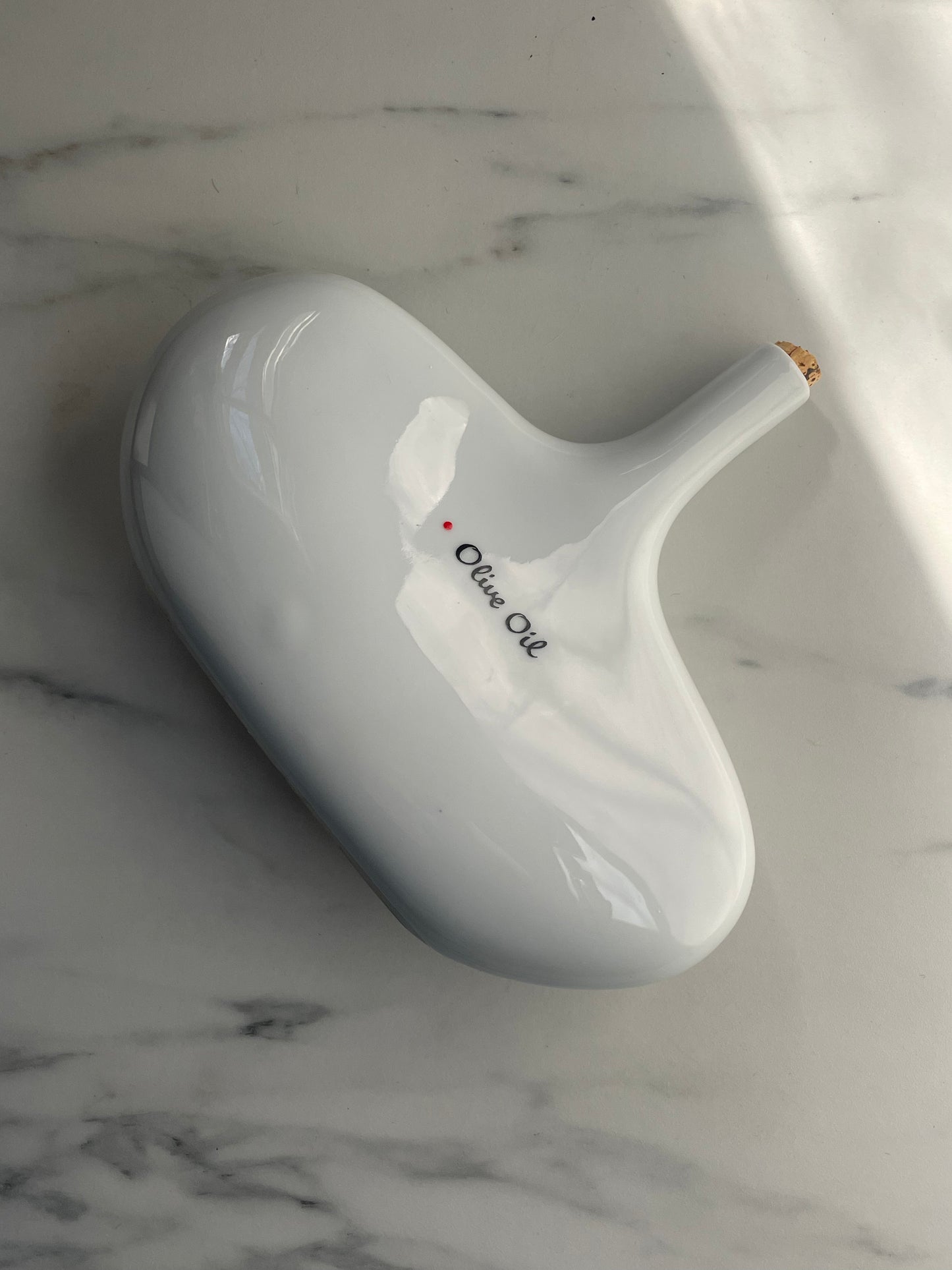 Olive Oil cruet, Lagardo Tackett for Freeman Lederman bottle