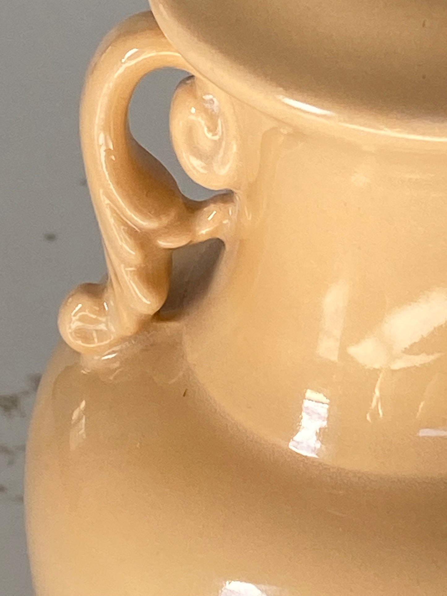 Peach Dried Sprig Vase