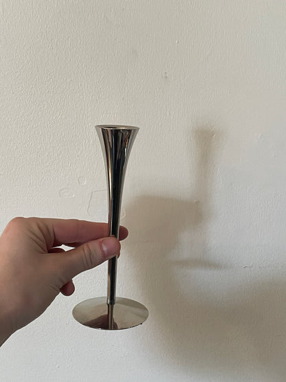 1960’s German Arthur Sale Solingen Silverplated Steel Candle Holder