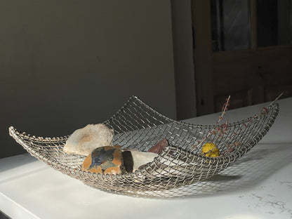 Vintage Midcentury Wire Basket