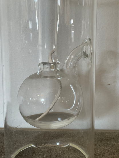 Vintage Wolfram Oil Lamps Trio