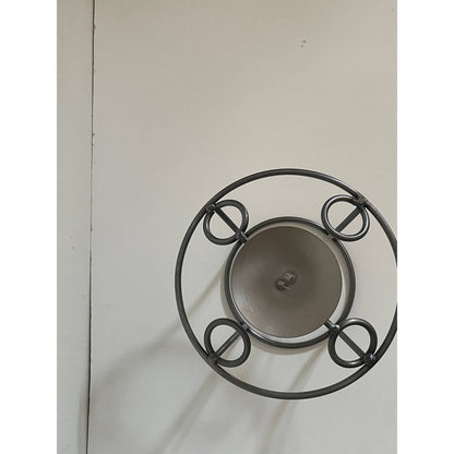 Welded Metal Candle Podium