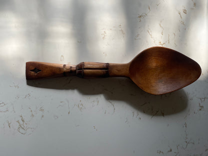 Hand carved Wooden Spoon Rest