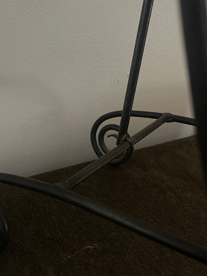 Welded Swirly Metal Easel, Book Display