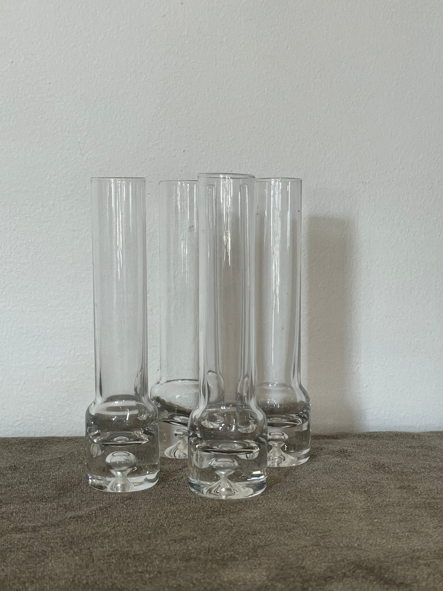 Vintage Italian Limoncello Shot Glasses - Set of 4
