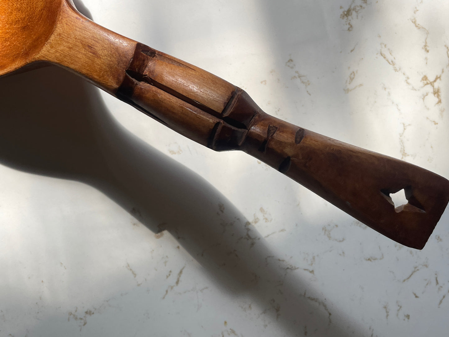 Hand carved Wooden Spoon Rest