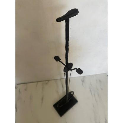 Wrought Iron Unicycle Sculpture