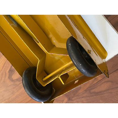1930s/40s Pressed Steel Toy Truck back lifts up, wheels move, fully functioning
