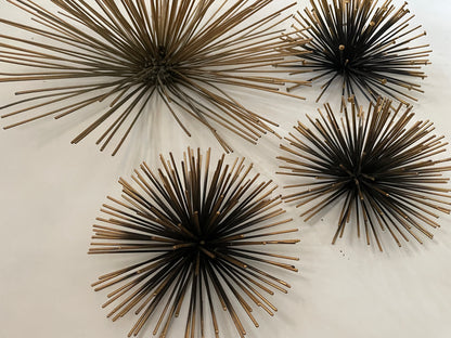 Urchin Wall Metal Pom Pom Bundle