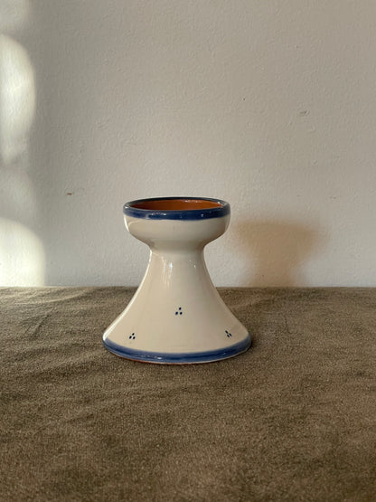 Handpainted Gruyere, Swedan Delft Candle Holder