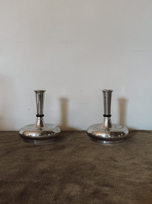 Dansk Designs Genie Bottle Taper Candle Holders