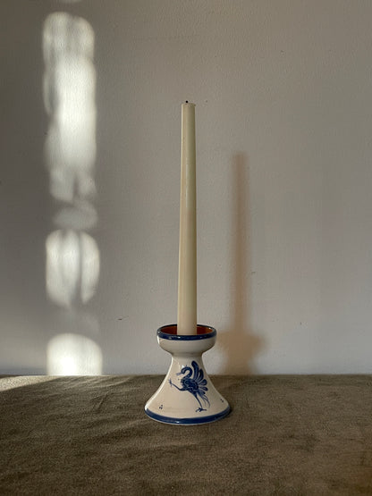Handpainted Gruyere, Swedan Delft Candle Holder