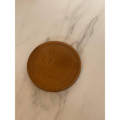 Six Jumbo Rubber 1909 Wheat Pennies
