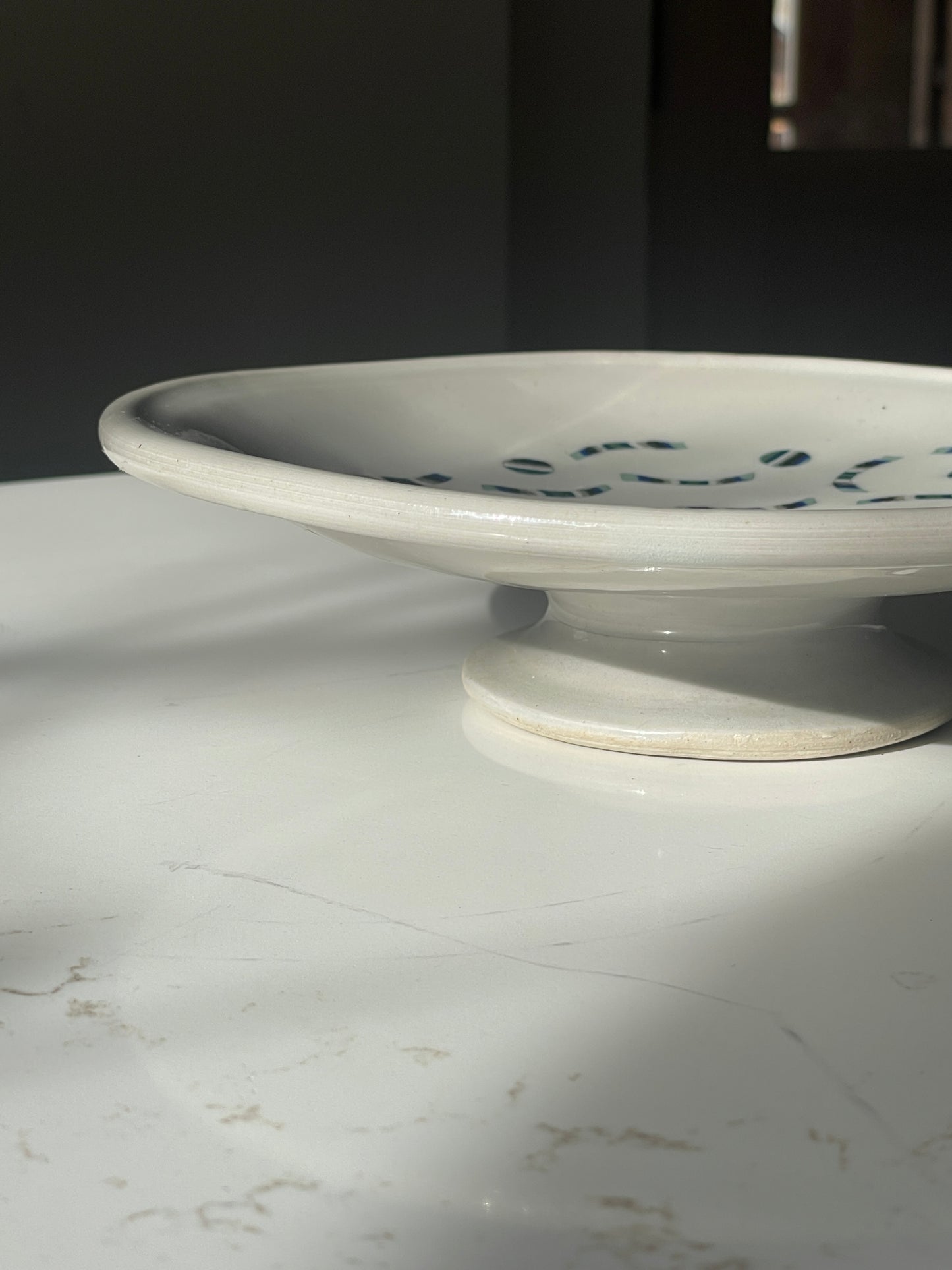 Sculpted Confetti Podium Dish by Mars