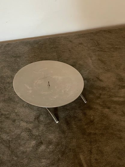 Arc Metal Podium Candle Holder