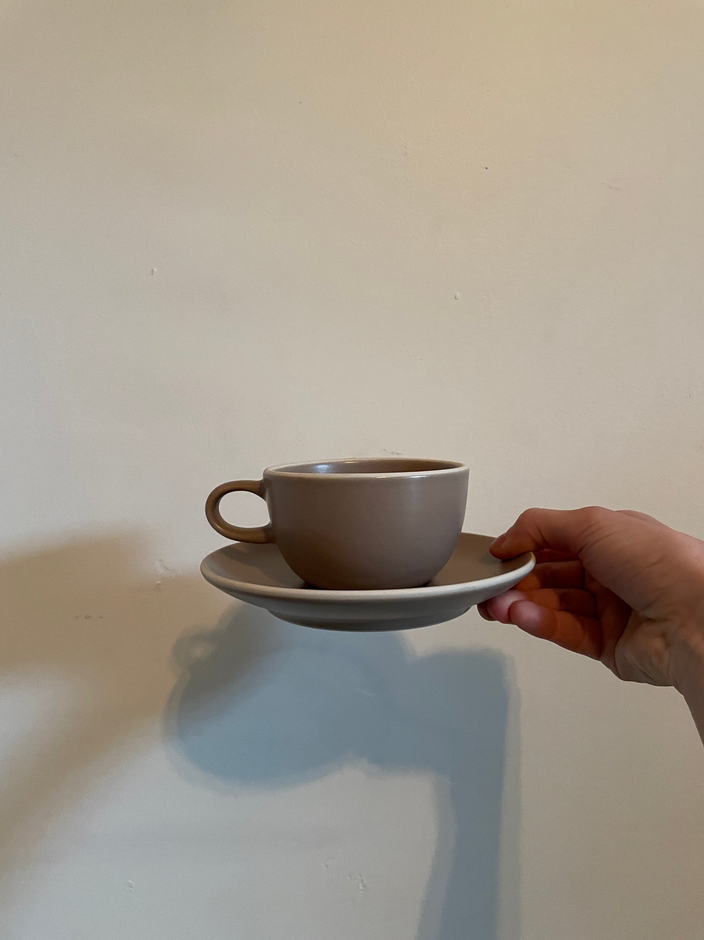 Heath Ceramic Cup and Saucer • Set of 4