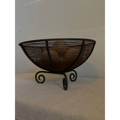 Metal Wired Fruit Bowl