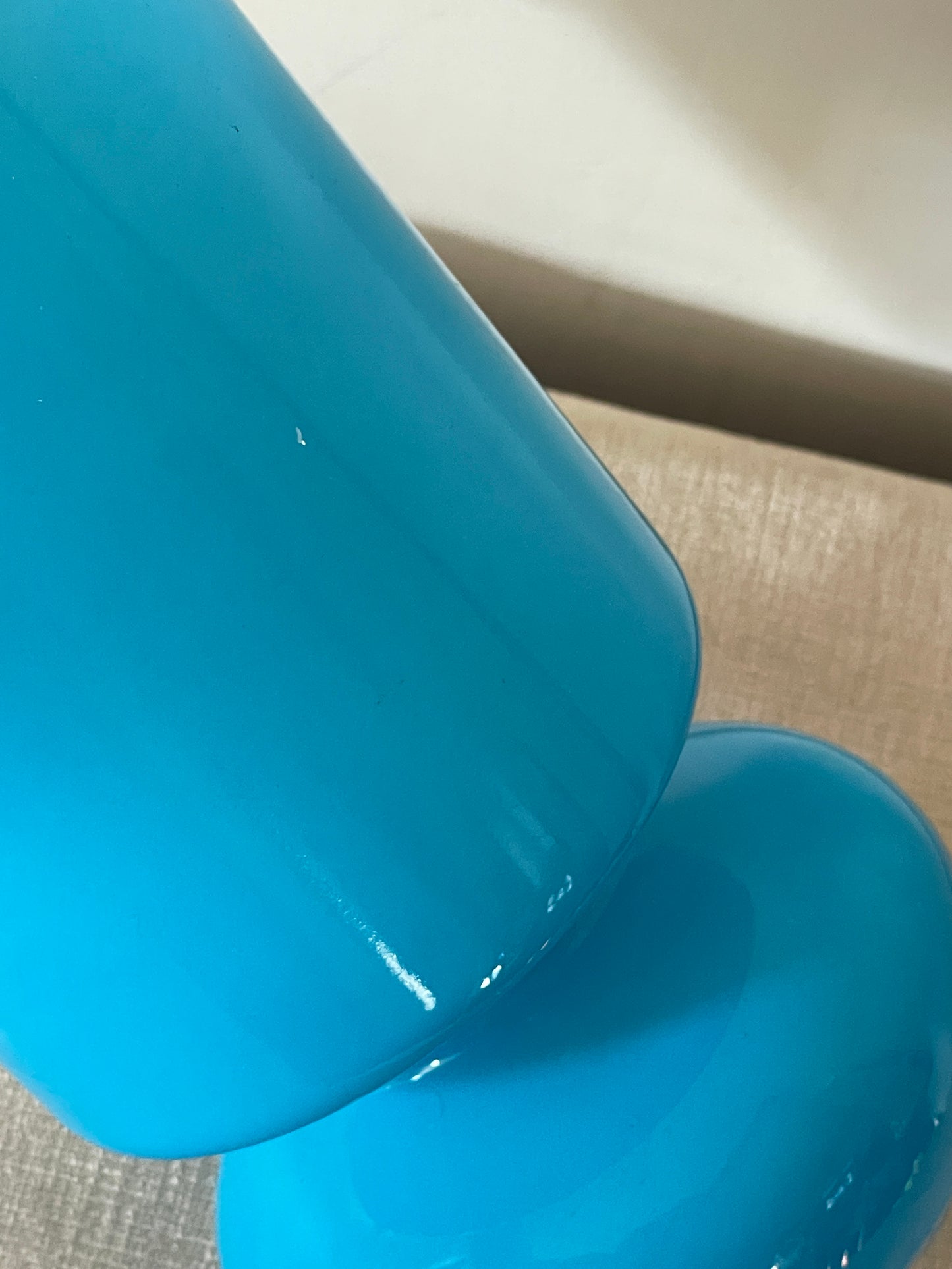 Vintage Blue Ikea Lykta Lamp