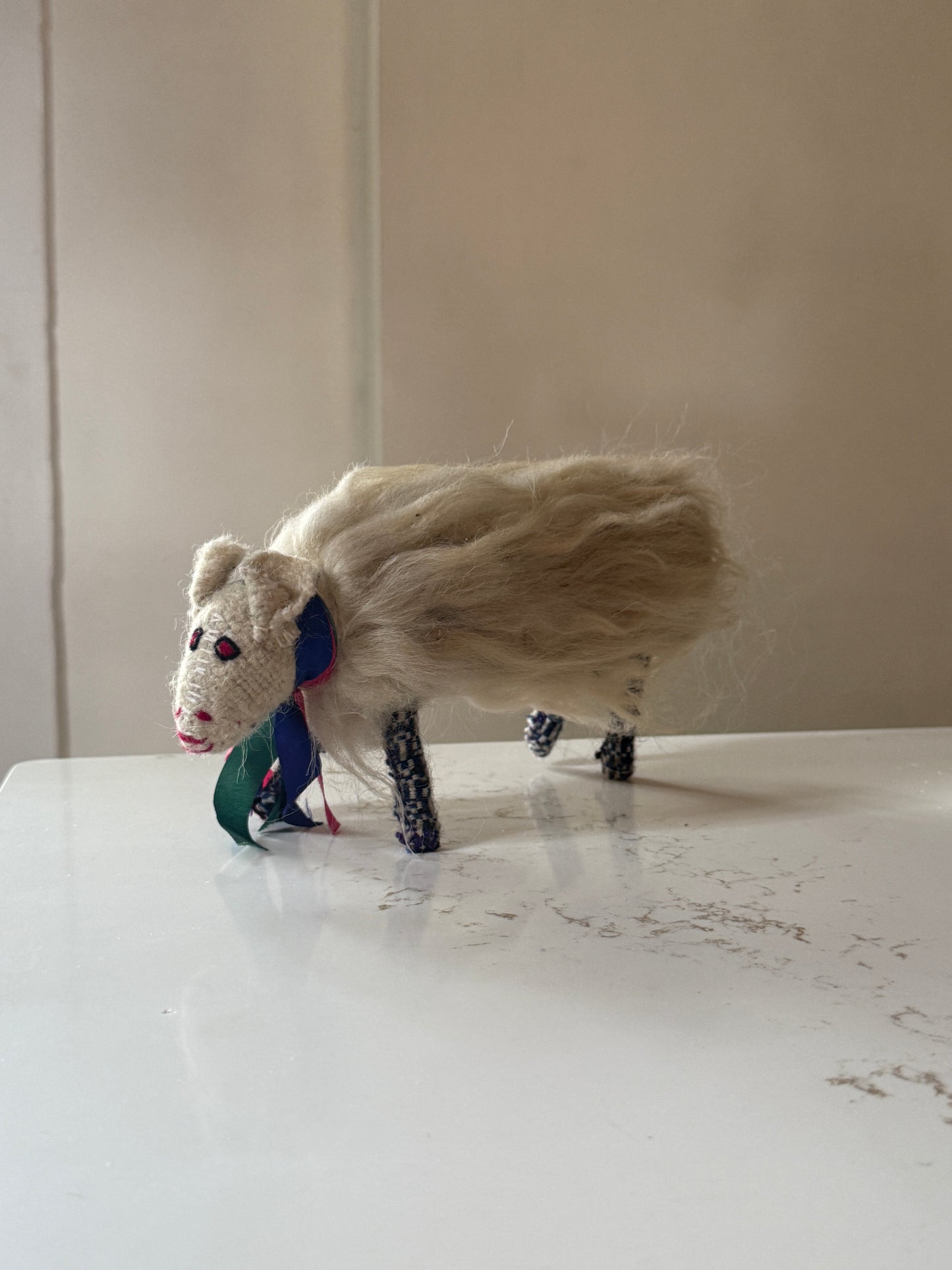 Handmade Mexican Wool Sheep