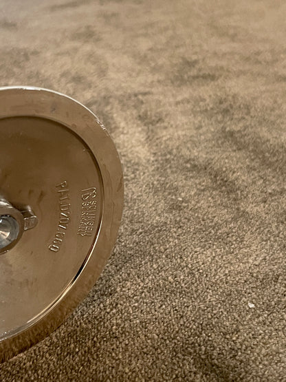 1960’s German Arthur Sale Solingen Silverplated Steel Candle Holder