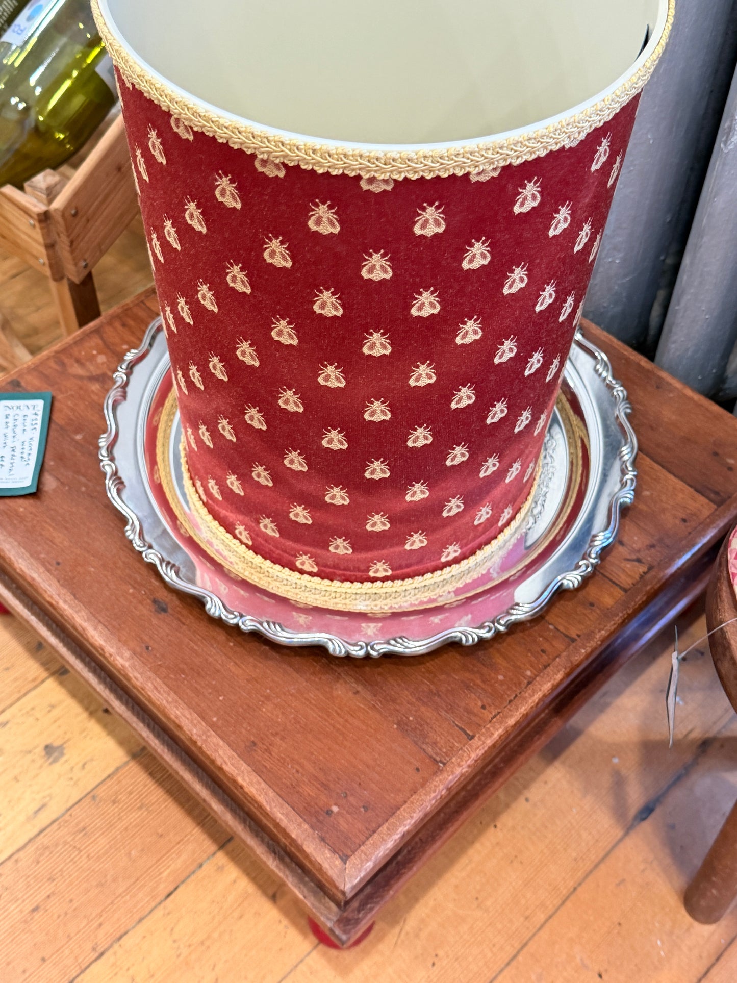 Silversmith Silver Plated Round Serving Tray by W.M.A. Rogers For Oneida Ltd.