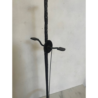 Wrought Iron Unicycle Sculpture