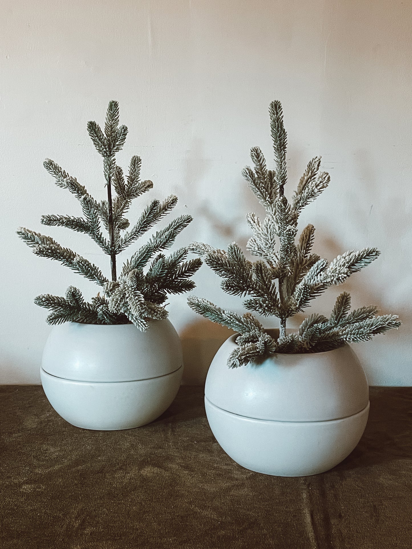 Crate and Barrel Orb Self-Watering Planter Pots - Sold as Set