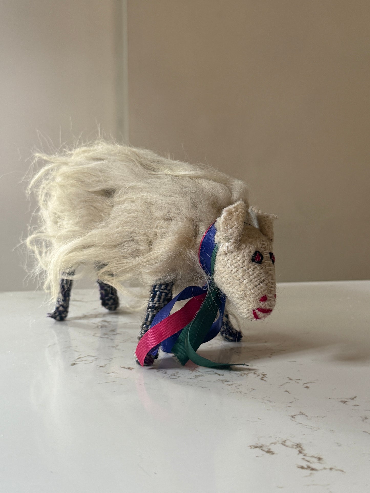 Handmade Mexican Wool Sheep