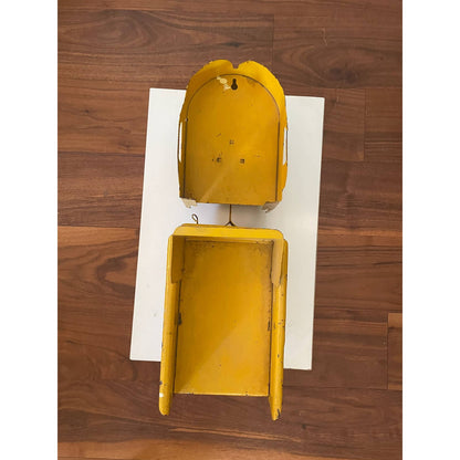 1930s/40s Pressed Steel Toy Truck back lifts up, wheels move, fully functioning