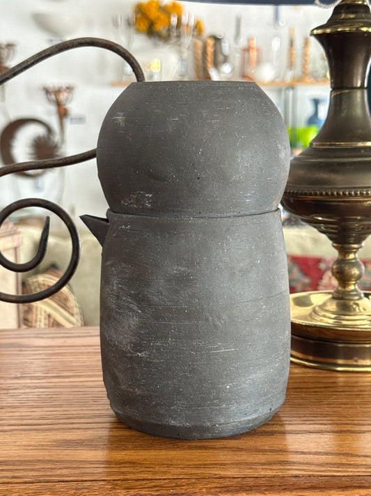 Studio Stamped Matte Organic Spout Pitcher