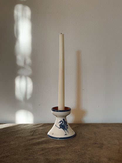 Handpainted Gruyere, Swedan Delft Candle Holder