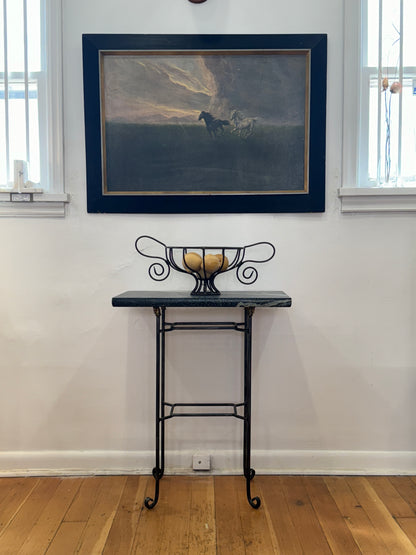 Handcrafted in Haiti, Iron Wire Work Bowl