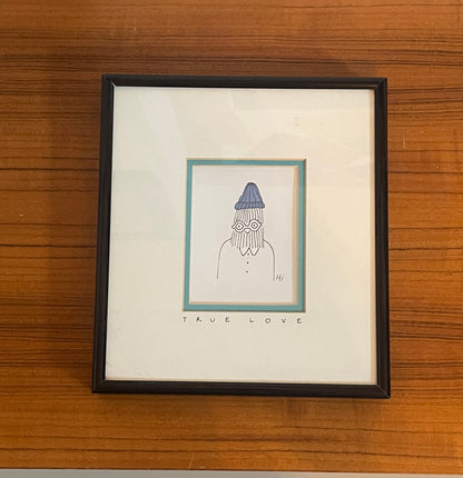 “Hi” Valentine - Framed --Claimed