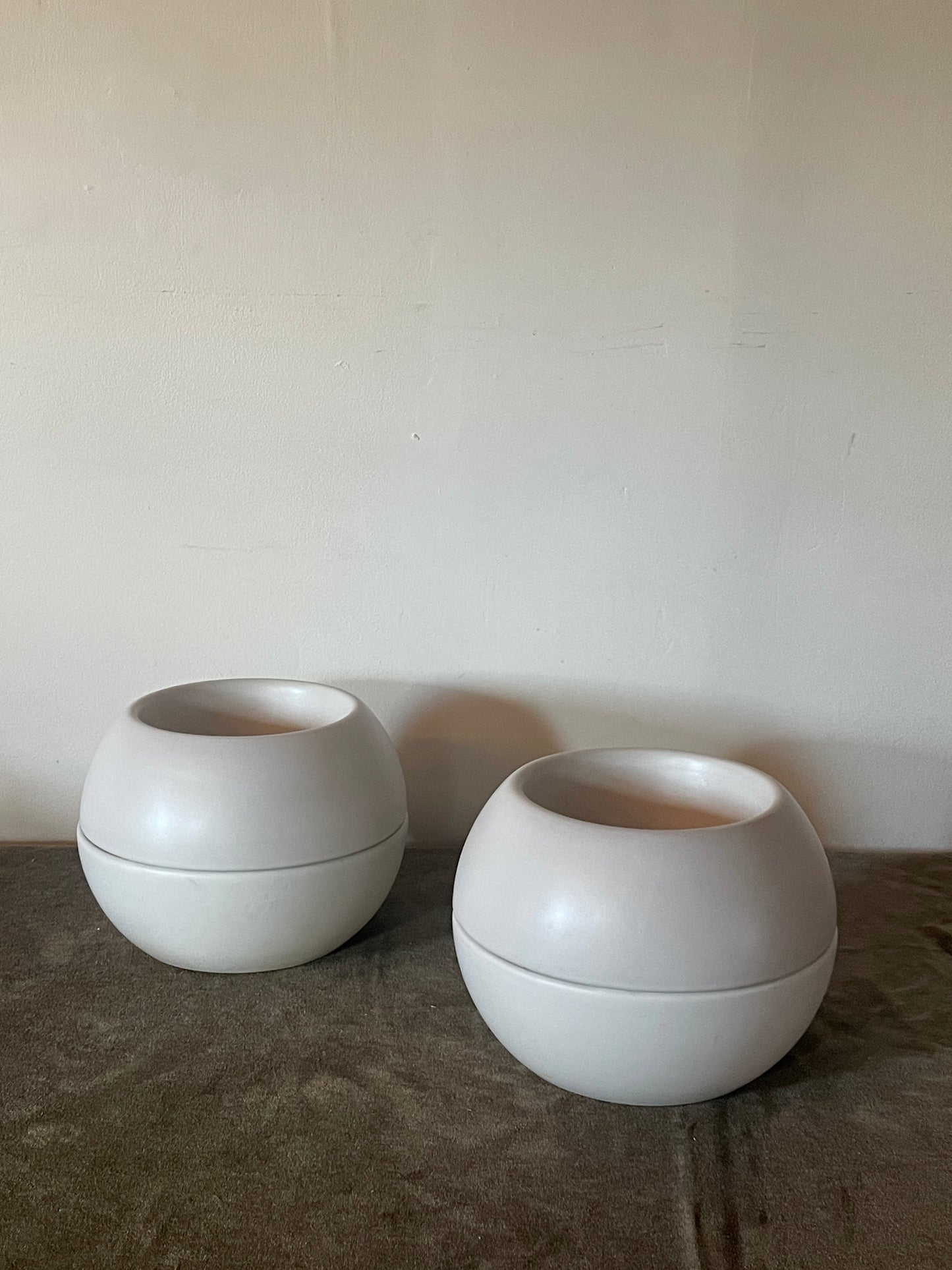 Crate and Barrel Orb Self-Watering Planter Pots - Sold as Set
