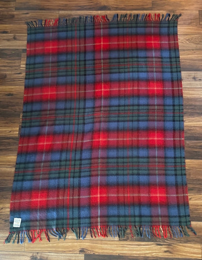 Faribo Deep Hued Plaid Blanket