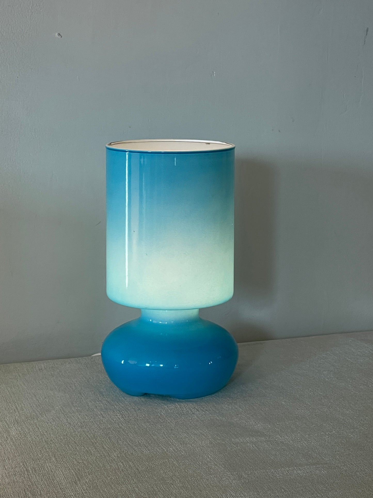 Vintage Blue Ikea Lykta Lamp