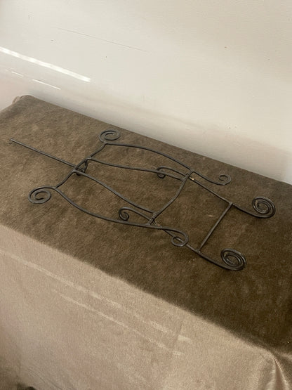 Welded Swirly Metal Easel, Book Display