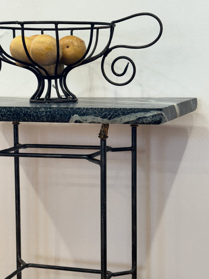 Handcrafted in Haiti, Iron Wire Work Bowl