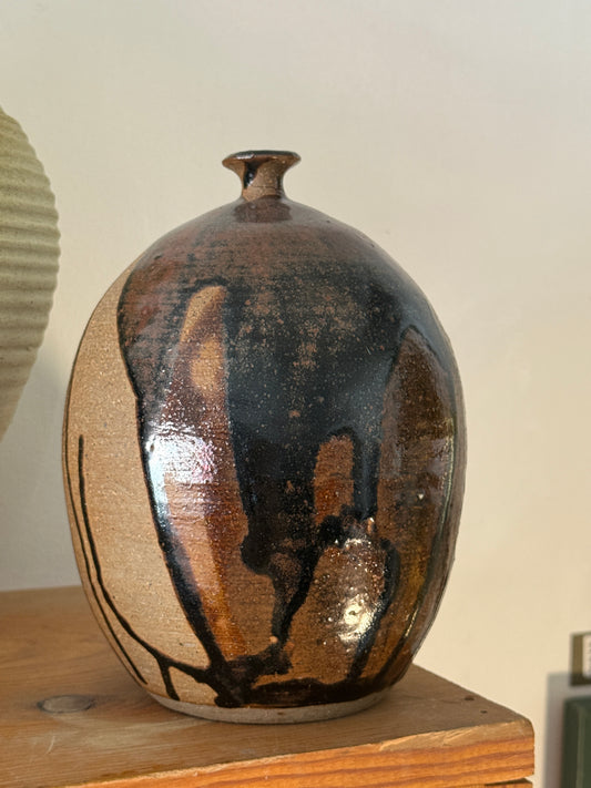 “Clare” Skinny Neck Drip Dip Vessel