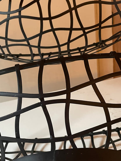 Woven Metal Tiered Fruit Rack