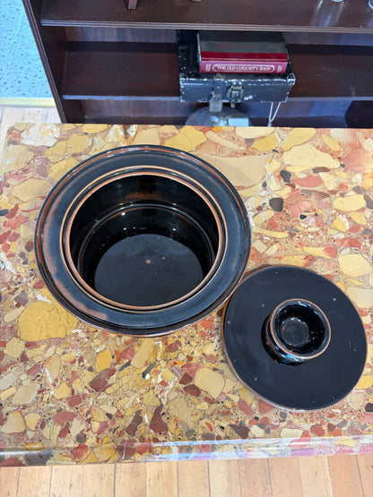 Vintage Brown DANSK Casserole Dinner Pot