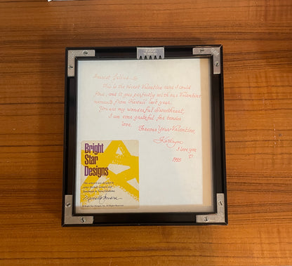 “Hi” Valentine - Framed --Claimed